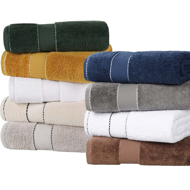 Superior Niles Egypt Produced Giza Cotton 6 Piece Towel Set, Gold