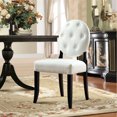 thumbnail image 4 of Modern Contemporary Kitchen Dining Side Chair White, 4 of 4