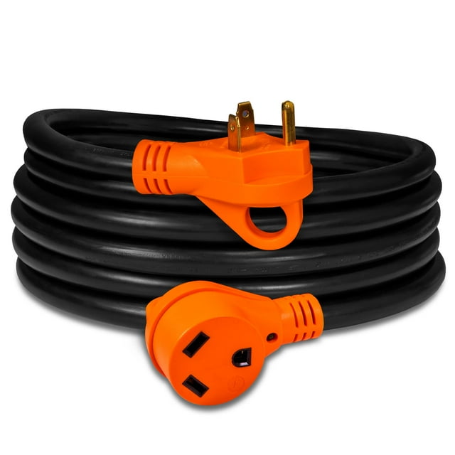 Cable de alimentación para RV de 4.5 m 30A 125V con luz LED
