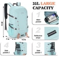 thumbnail image 3 of Mochila BAGPARKK 35L, resistente al agua, ligera y plegable, 3 of 7