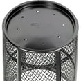 thumbnail image 2 of Global Industrial Outdoor Steel Mesh Corrosion Resistant Trash Can 48 Gallon Bla, 2 of 5