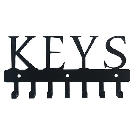 

Hanging Hook Key Holder Hook Heavy Duty Hook Key Racks For Home Hotel School English Letter Hanger Decorative Dualuse