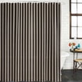 thumbnail image 3 of Vintage Brown,Waterproof Fabric Shower Curtain,Ombre Abstract Minimalist Geometric Waterproof Fabric Shower Curtain for Bathroom Curtains Bathtubs Hotel Shower Curtains with 12 Hooks Small 36x72in, 3 of 8