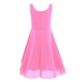 thumbnail image 2 of iEFiEL Girls Chiffon Pleated High-waisted Princess Pageant Bridesmaid Birthday Party Dress Pink 14, 2 of 6