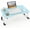 Blue, variant on Foldable Lap Desk for Laptop & Writing - 23 inch Bed Tray Table with Cup Holder & Tablet Slot - Portable Notebook Stand for Eating, Sofa, Couch & WFH Students