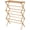 Natural Bamboo, variant on Bamboo Folding Clothes Drying Rack, Upscale Laundry Rack with 11 Dowels, Environmentally Friendly, Stable Frame, Shelf for Drying Flat
