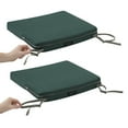 thumbnail image 3 of Classic Accessories Ravenna Water- Patio Chair Seat Cushion, 18 x 18 x 2 Inch, Mallard Green, 3 of 16