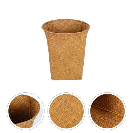 Masteelf  Wicker Laundry Basket Woven Storage Multi-functional Decorative Baby