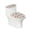 Mushroom Pattern Design, variant on HELLHERO Christmas Polyester Fabric Toilet Seat Covers & Machine Washable Toilet Lid Seat Cover & Universal for Modern Bathrooms Stretch