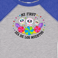 thumbnail image 4 of Inktastic My 1st Dia De Los Muertos with Sugar Skulls and Flowers Boys or Girls Baby Bodysuit, 4 of 5