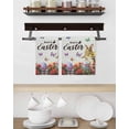 thumbnail image 3 of Spring Easter Bunny Kitchen Dish Towels for Drying Dishes Set of 4, Grey Wooden Red Floral Easter Eggs Waffle Weave Microfiber Hand Tea Bathroom Towels Quick Dry & Absorbent Towel 15.7x23.6, 3 of 7