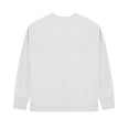 thumbnail image 4 of Boys Long Sleeve Henley Shirt, White Waffle Knit Top for Kids, Soft Casual Thermal Button Shirt Comfortable, Ribbed Cuffs,Size 9 T, 4 of 6