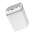 thumbnail image 1 of Waterproof Intelligent Trash Can with Lid Automatic Toilet Home RV Kitchen 12L for Bedroom White, 1 of 8