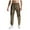 Gold, variant on Men's Disco Pants Shiny Drawstring Elastic Waist Jogger Pants Relaxed Fit Trendy Sparkly Tapered Leg Casual Trousers‌ Silver M