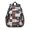 Baseballs and Player, variant on Baseballs and Player Silhouettes Backpack for School, Cute School Bag with Adjustable Shoulder Straps and Padded Back, 15"x11.42"x5.5"