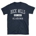 thumbnail image 1 of Rock Mills Alabama Classic Established Men's Cotton T-Shirt, 1 of 1