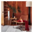 thumbnail image 1 of Plata Décor Slope Chair in Tan, Tan PU Lounge Chair for Living Room, 1 of 3