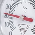 thumbnail image 1 of Termómetro con clip, termómetro con dial de lectura instantánea, termómetro con dial, termómetro para espumar leche para café, eficiencia maximizada, 1 of 5
