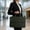 Green, variant on 14 inch Laptop Computer PC Shoulder Bag Carrying Case, Water-Repellent Briefcase Light Bag Commute Travel Handheld Mini Bag Crossbody Bag