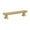 Brass, variant on Emtek 86301US26 4 in. Geometric Rectangular Cabinet Pull, Bright Chrome