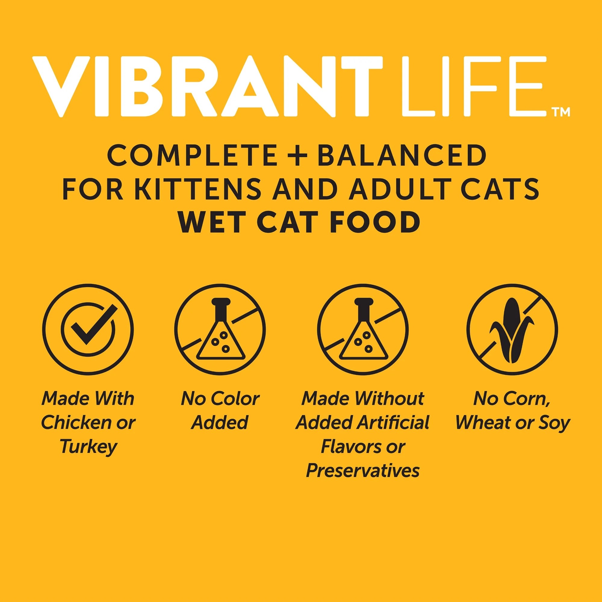 Vibrant Life Chicken & Turkey Cuts in Gravy Wet Cat Food, 12 Pack photo 5