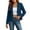 A Navy, variant on Business Casual Outfits for Women Women's Short Blazer Long Sleeved Lapel Business Casual Blazer Black S