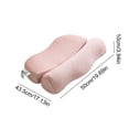 thumbnail image 3 of Cool-Front Silk Pulling Pillow, Detachable Pillowcase & Core, Polyester, 1-Pack, 3 of 6