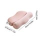 thumbnail image 3 of Almohada refrescante de seda con funda extraíble, almohada de apoyo para dormir para cabeza y cuello, almohada transpirable y ergonómica para el hogar y el dormitorio., 3 of 6