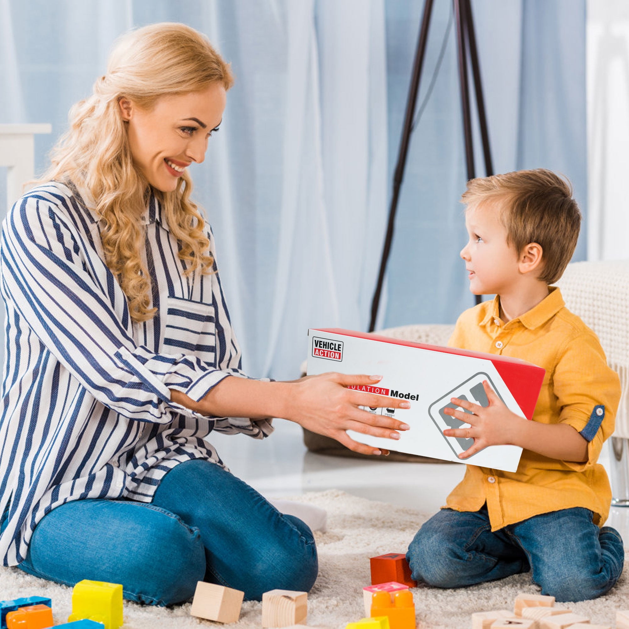 JUGAAD LIFE Garbage Truck Toys for Boys, Trash Can Lifter and Dumping Function, Play Vehicle with Light and Sounds, Birthday Gift for Girls Toddler Kids 3 4 5 6 7 Years Old