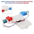 thumbnail image 1 of Washer Machine Water Inlet Valve Cold & Hot Part W11210463 W11101906 W10869803, 1 of 13