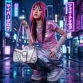 thumbnail image 3 of Sunyuer Y2K Star Purse Small Shoulder Bag for Women, Punk Style Y2K Handbag, Retro Crossbody Bag for Everyday Daily Use, 3 of 7