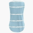 thumbnail image 6 of Fashion Women Plus Size Tank Tops Camisole Sexy Stripe Printing Casual Vest Halter Blouse T-Shirt Racerback Tank Tops for Women, 6 of 6