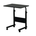 thumbnail image 6 of Removable Adjustable Side Table - P2 15MM Chipboard & Steel, Small Stylish for Home Office, Height-Adjustable, Black(Small), 6 of 8
