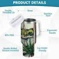 thumbnail image 2 of Yayeee 40oz Double-Wall Insulated Stainless Steel Tumbler with Handle Bottle, Window Plants, 2 of 8