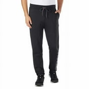 Tommy Hilfiger Men's Wordmark Brushed Fleece Jogger Pants black Size L