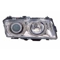 thumbnail image 3 of For BMW 7 740I,740IL 1995-1998 Headlight Assembly Projector Chrome w/Angel Eyes Pair Driver and Passenger Side Chrome | BM2505100, 3 of 5