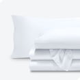 thumbnail image 1 of Juego de Sábanas Bare Home TENCEL™ Lyocell Derivado Del Eucalipto Twin Blanco, 1 of 7
