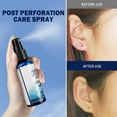 aneralied Piercing Aftercare Spray Saline Cleaning Solution Nose