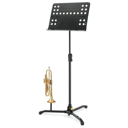 EZ Clutch tripod orchestra stand w/ perforated foldable desk