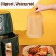 thumbnail image 4 of Non-Stick Air Fryer Baking Paper Liners Set of 50 Sheets for 475 Liter Capacity Fryers Easy and Cooking 100PCS, 4 of 6