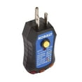 thumbnail image 3 of Kobalt Analog Display Receptacle Tester Specialty Meter 110V To 125V, 3 of 5