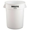 thumbnail image 2 of Rubbermaid Commercial 32 gal Round Trash Can, White, Open Top, Plastic, 2 of 6