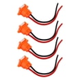 thumbnail image 4 of Electric Car Charging Interface, Firm Connection Standard Design Plastic Easy Installation Battery Charging Interface Set with Cover for Replacement, 4 of 7