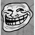 thumbnail image 2 of Troll Face Original Meme Smile Mad Men's Graphic T Shirt Tees Brisco Brands S, 2 of 4