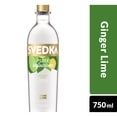 thumbnail image 3 of SVEDKA Pure infusions Ginger Lime Flavored Vodka, 750 ml Bottle, 30% ABV, 3 of 7