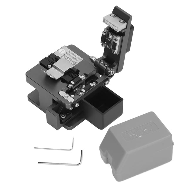 Cortador de fibra de retorno automático, cuchilla de acero de tungsteno de alta precisión, herramienta para cortar cables ópticos