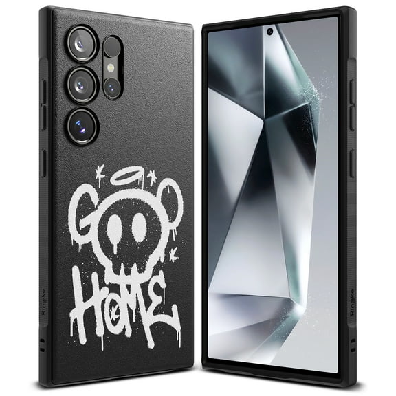 Ringke for Samsung Galaxy S24 Ultra S24 Plus S24 Shockproof Heavy-Duty [Onyx Design] Phone Case