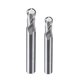 thumbnail image 3 of HRC45 55 65 2 fresa de extremo de bola de flauta cortador de carburo de tungsteno CNC herramienta de fresado R0.5 6mm 8mm 10mm cortador de fresado de METAL, 3 of 5