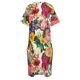 thumbnail image 4 of Vestido calado con estampado floral estético para mujer elegante vestido vintage con bolsillo de rama de algodón Verano, 4 of 6