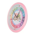 thumbnail image 1 of Cartoon Colorful Wall Clock Plastic Quartz Time Learning Clock for Kid's Bedroom Classroom, 1 of 7